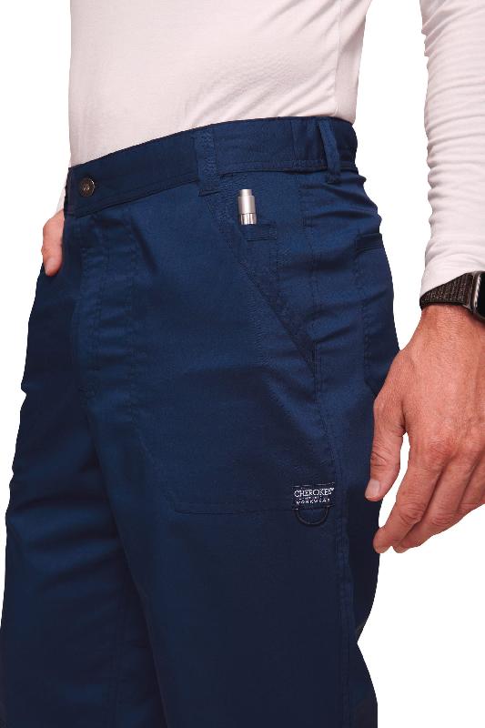 Pantalon cargo à braguette homme - Cherokee - 7 poches - Réf: CHWWE140_1