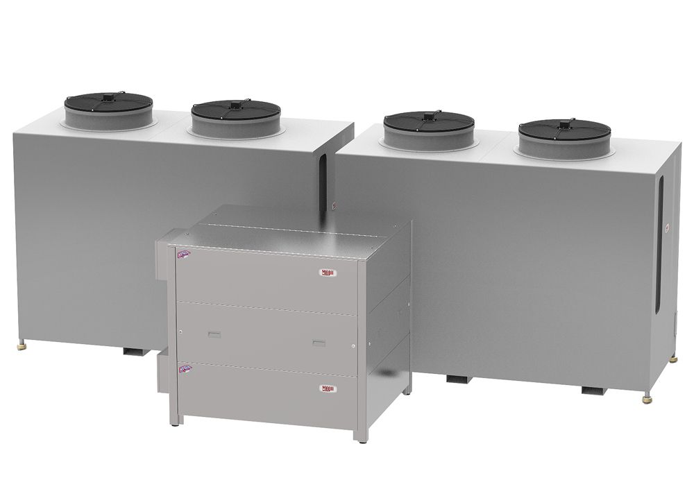 Machine à glace écailles MAJA RVH 12000 LT - version tropicalisée avec production de 12000 kg/24h_1