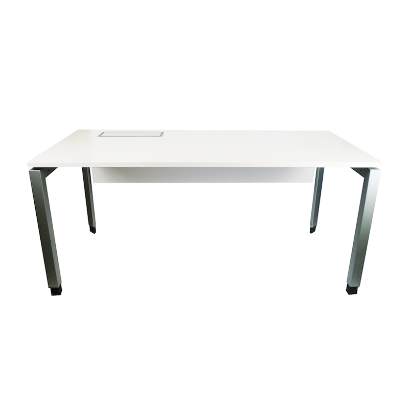 Bureau droit Steelcase d'occasion - Poste de travail flexible et adaptable - Dimensions 160x80x72_1