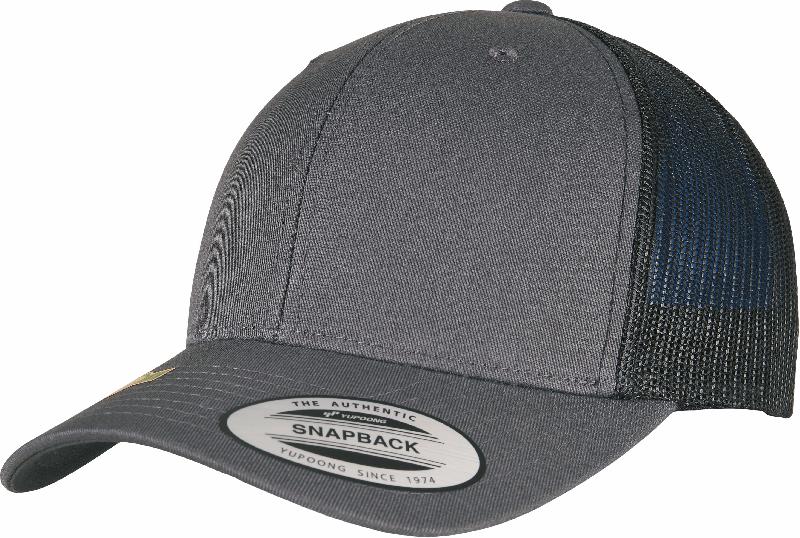 Casquette Classic retro trucker - FLEXFIT - bicolore en coton et polyester recyclé - Réf: FL6606RT_1