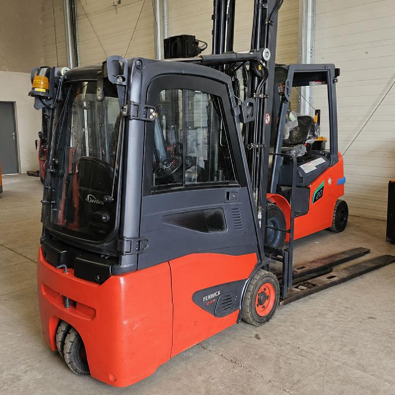 Chariot élévateur électrique FENWICK E16C01 Triplex 6 470 mm_1