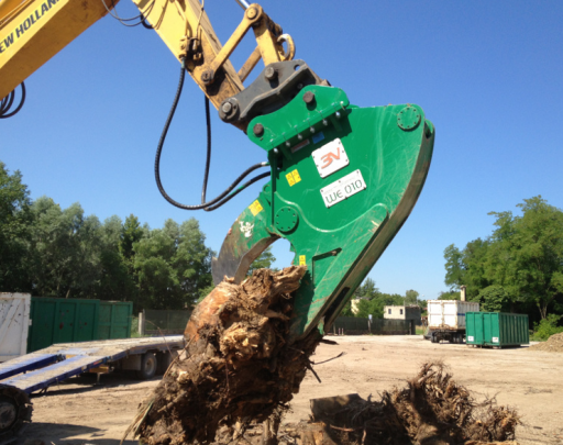 Croque souches WE TreviBenne - outil forestier pour pelles 11,5 à 20 tonnes_1
