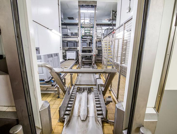 Ligne de stockage et déstockage automatique de caisses palettes sur-mesure - modulable avec puce RFID_1