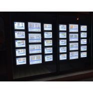 Porte affiche lumineux - Récto/Verso - LED_1