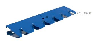 Support trottinettes - jesignale - 6 places, mural ou avec pieds, tôle d’acier galvanisé_1