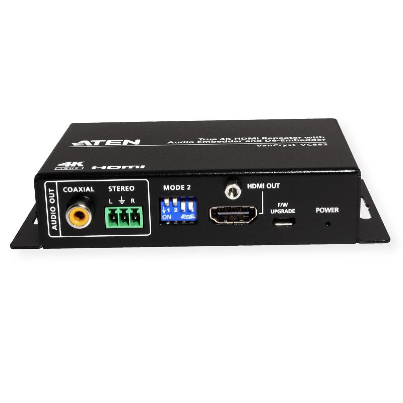 ATEN VC882 Répéteur HDMI True 4K avec intégration et extraction audio_1
