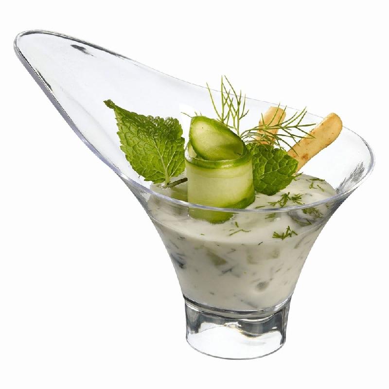 Coupelle Odysée pour plateau de service PS 7,5cl Ø12xH8,8cm transparent par 100_1