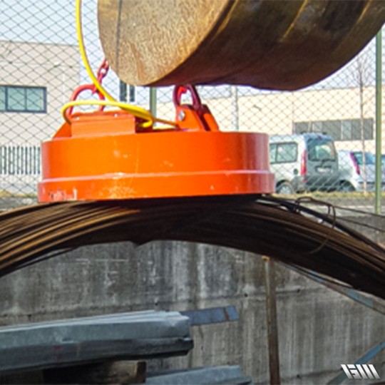 Électro-aimant pour génératrice - 19 modèles de 750mm diamètre, puissance 2.8 à 20Kw - Marques ESM, ESP, ESH_1