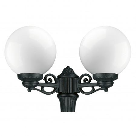 Luminaire pour mât 2 bras DOPO Indura Globo IP65 E27 2x70W - Noir - 5248_1
