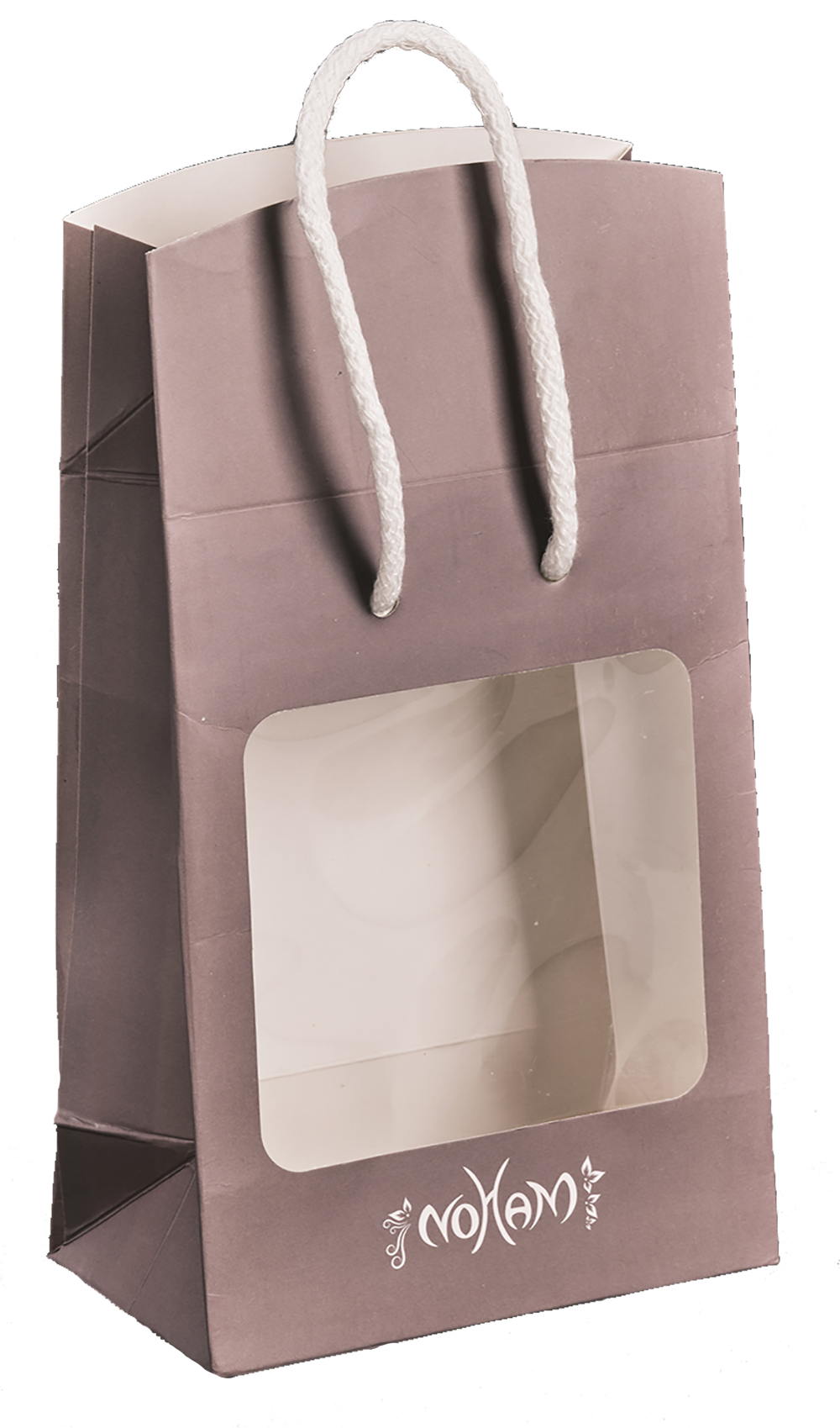 Pochettes cadeaux et boitages élégants en papier kraft havane ou blanc - 140 à 250 g - personnalisables_1