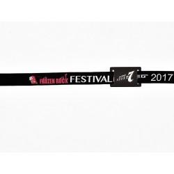 Satin'pass RFID - Référence : BRTISSERFID - Bracelet textile tissé personnalisable pour festivals et événements_1