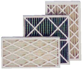 Filtre plissé W sur grille - robuste et léger - haute capacité de rétention - pour cuisines industrielles et centrales de traitement d'air_1