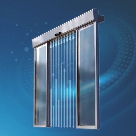 AirSlide - porte avec rideau d'air_1