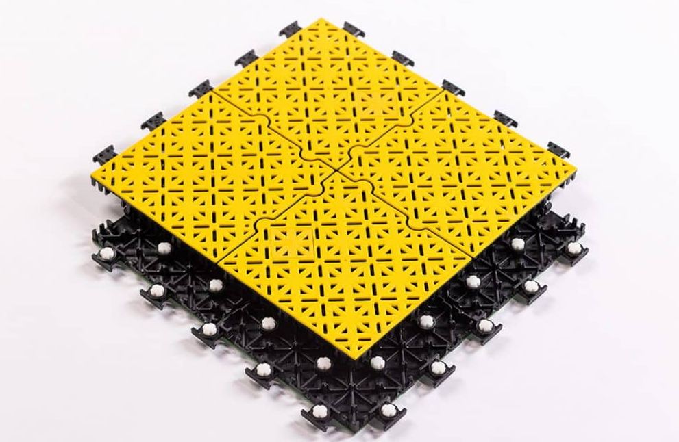 Dalle personnalisable à surface très douce pour aires de jeu - SOFT KIDS - 50 coussins en plastique PET, résistante au froid et au soleil_2