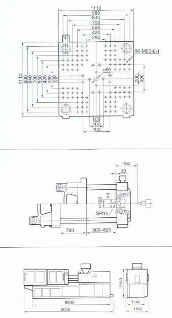 HX 466 - Presse à injection plastique Hysion - Capacité 2099 cm³ - Économe en énergie avec système breveté_1