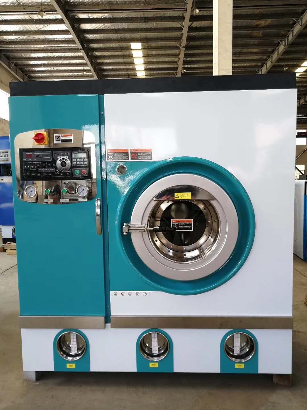 Machine de nettoyage à sec - Shanghai Qiaohe Blanchisserie Equipment Manufacturing - hydrocarbure/pétrole, contrôle intelligent, faible bruit_1