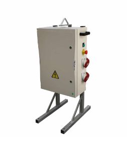 Mcpatcx504 - Armoires électriques de chantier - H2MC - Fil incandescent 960°C/V0 - Armoire de distribution secondaire 40A en polyester RAL7035_1