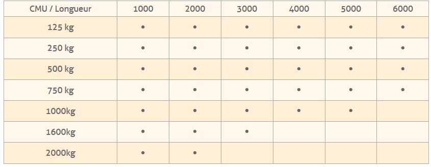 Palonnier réglable monopoutre en aluminium - PALR-ALU - Comege - CMU 125 kg à 2000 kg_1