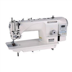 Tc-5410bd-7 - piqueuse plate - Topeagle International Ltd. - machine à coudre à aiguille simple haute vitesse avec trimmer automatique - 4000spm_0