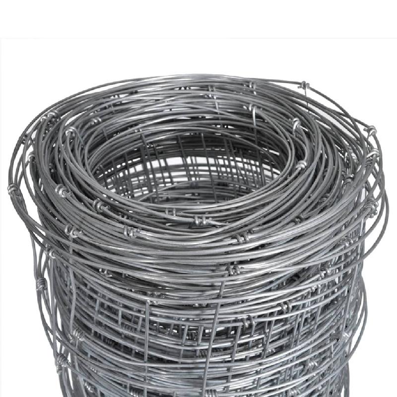 Vidaxl clôture de jardin acier galvanisé argenté 50x1 m 149484_1