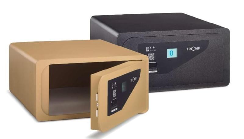 Coffre-fort de sécurité Triomf TS38 - Ouverture électronique et Bluetooth, LED intérieure, écran TFT 1,77 pouces_1