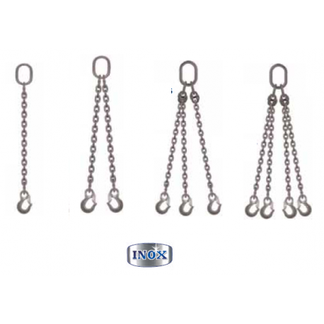 ELINGUES CHAINE INOX 316 1, 2, 3 & 4 brins Référence 4260/4348_1