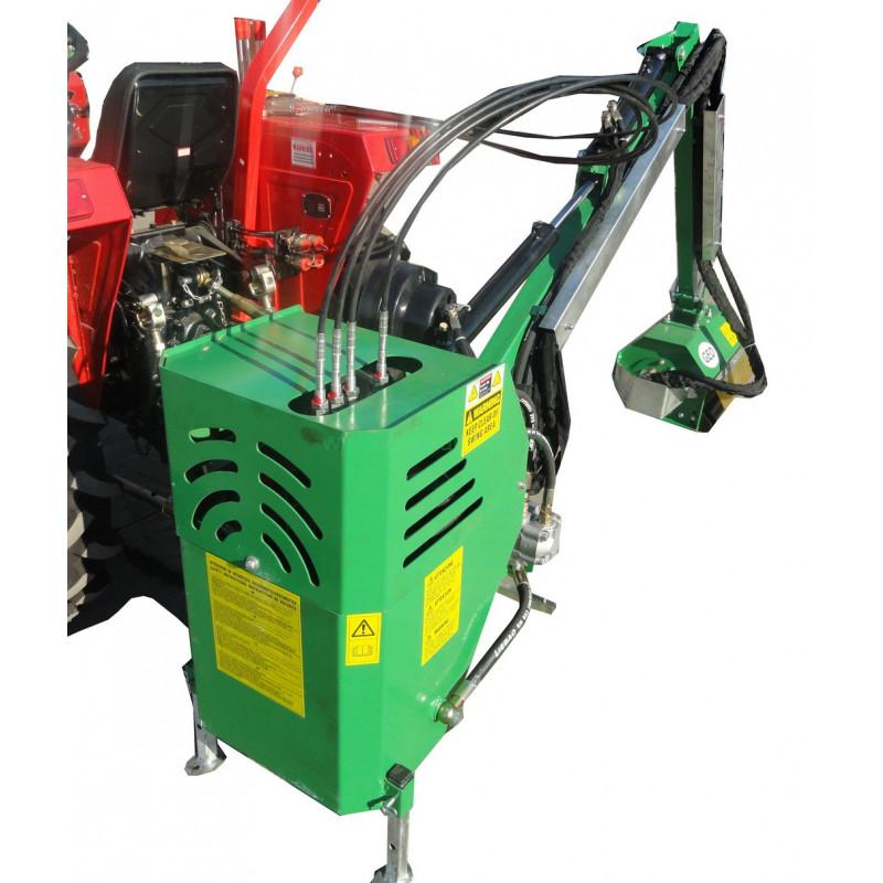 EPAREUSE DÉBROUSSAILLEUSE GEO AM 60 – CENTRALE HYDRAULIQUE - PRISE DE FORCE - MICRO TRACTEUR – 2CM_1