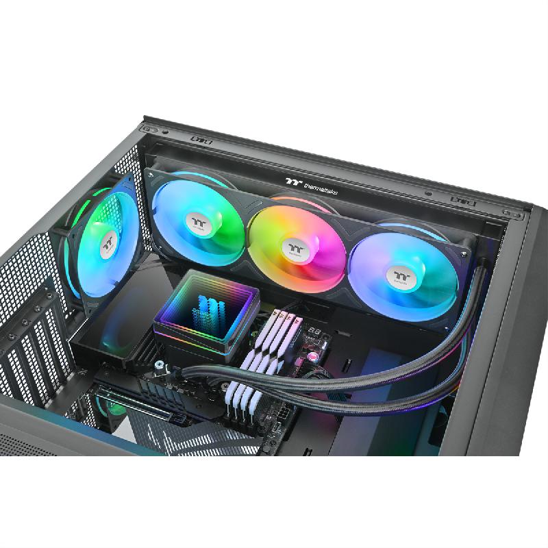 Thermaltake TH360 V3 ARGB Sync, Refroidisseur liquide CPU AIO, Noir_1