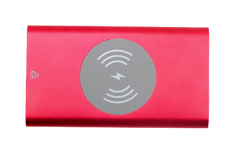 Power Bank USB en aluminium recyclé - charge rapide sans fil 15W - batterie 4000mAh_1