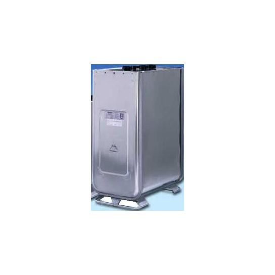 Cuve à fioul 1000L COMBI - double paroi en acier galvanisé et PEHD, sans pompe_1