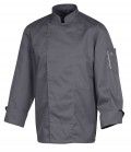 Nero ML - Veste de cuisine mixte - manches longues - boutons pressions cachés - Phirejo_1