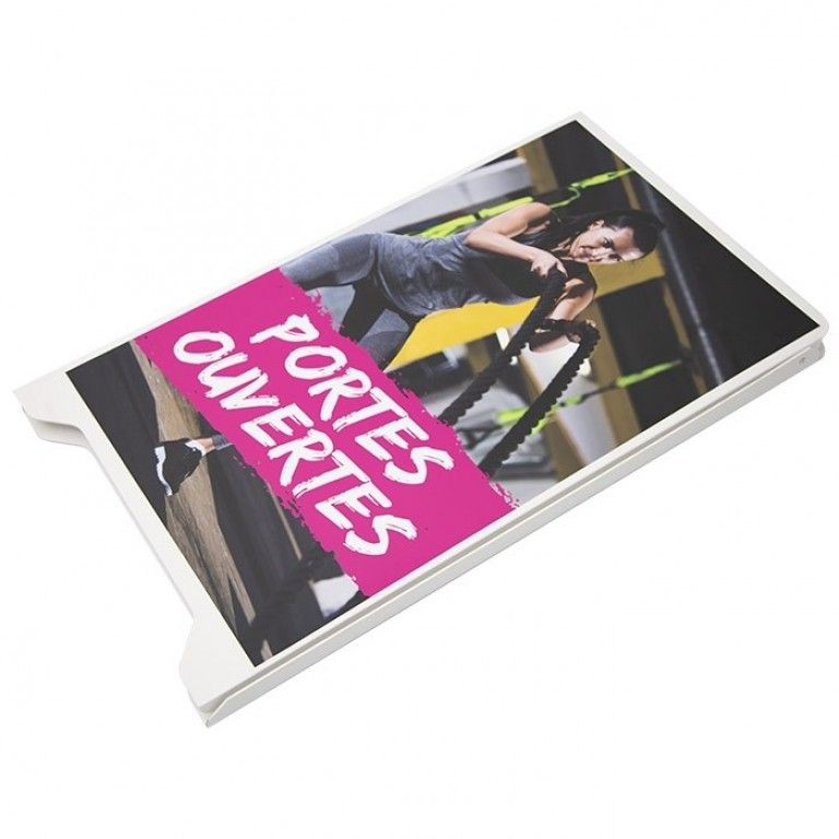 Stop trottoirs - Papeo - Éco en PVC personnalisable recto/verso avec plastification_1