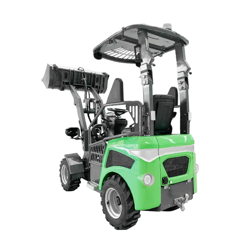 Chargeuse Electrique Everun ER08E - Zero Emission - 4 Roues Motrices_1