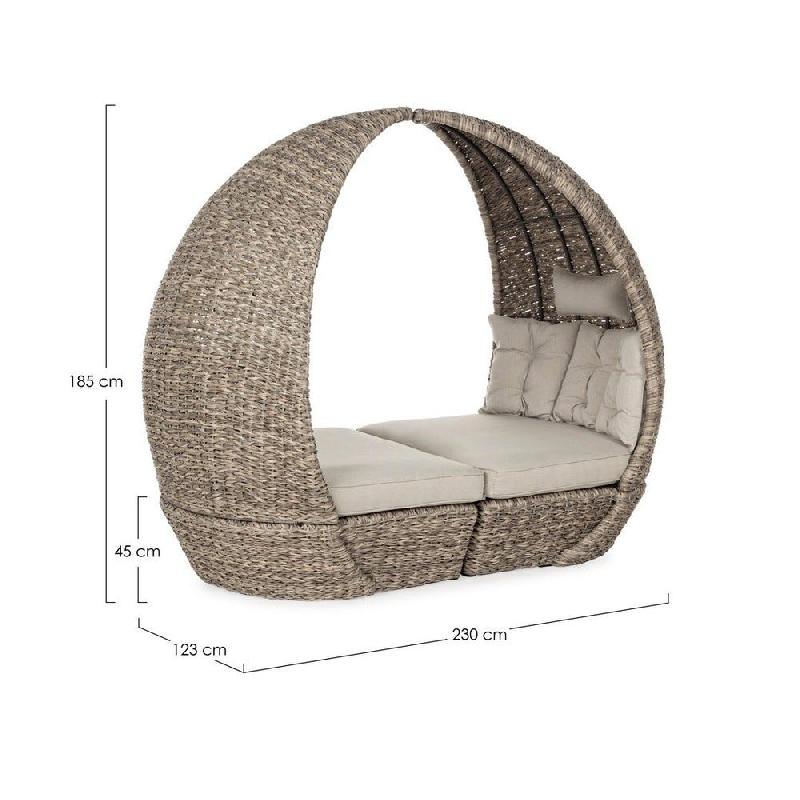 Fauteuil avec accoudoir Samui 123 x 112 x 185 cm - par 2_1