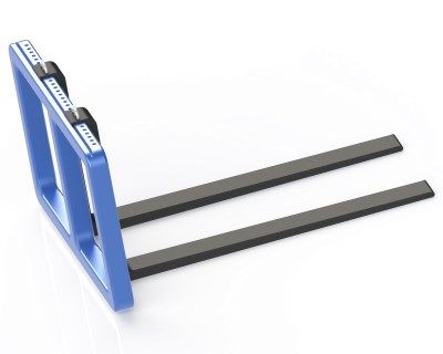 Fourche à palettes - Dalmasso - longueur des dents réglable - chargement facile_1