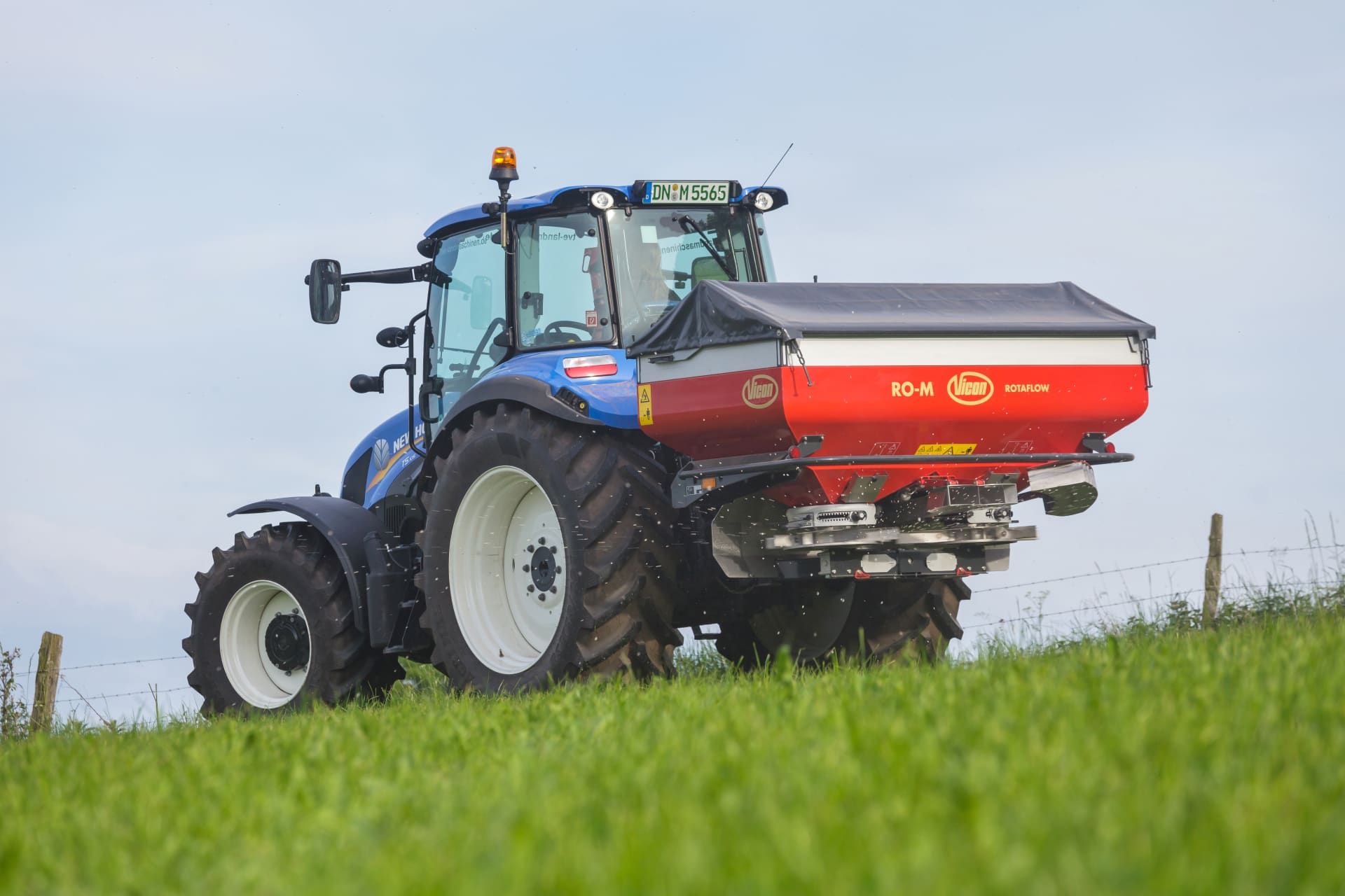 Distributeur d'engrais Vicon Rotaflow RO-M pour exploitations moyennes