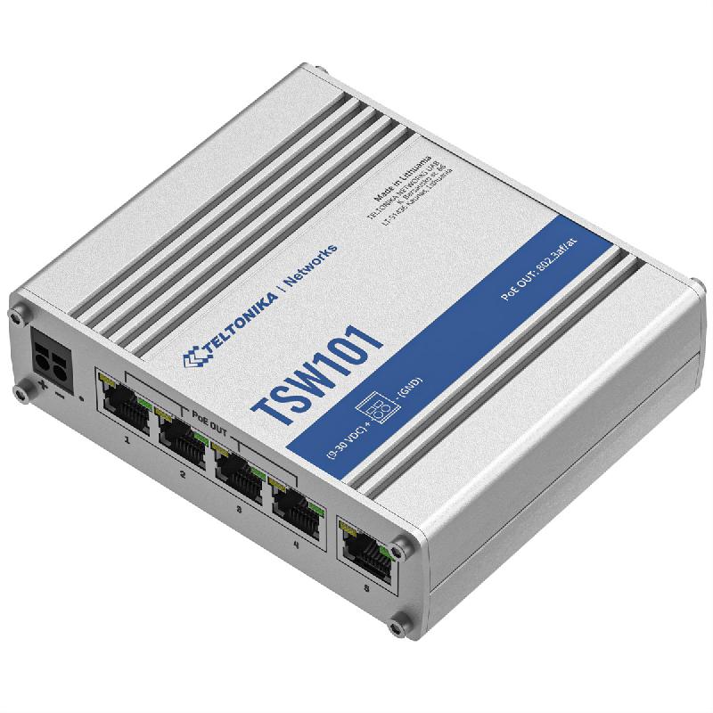 TELTONIKA TSW101 Switch 4xPoE+ pour véhicule_1