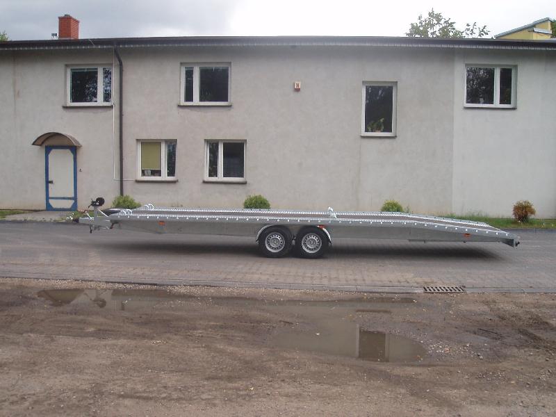 Porte deux voitures BORO INDIANA II 8.0 - 2 essieux - PTAC : 3500 Kg - 800 x 200 cm - Référence T-UT20295_1