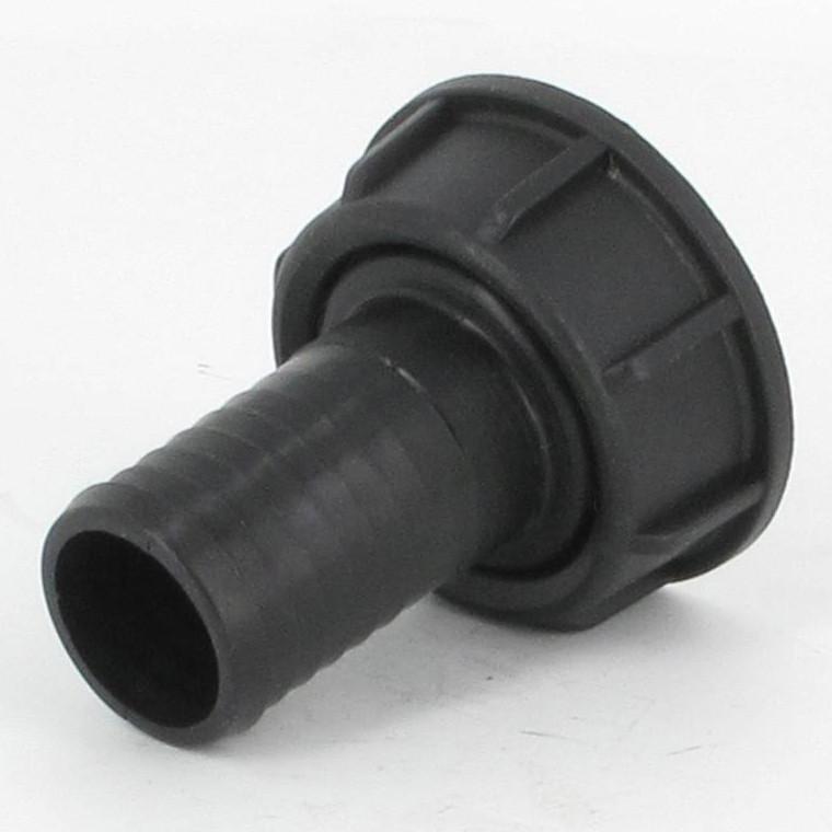 Raccord annelé - Droit - avec écrou - F 1