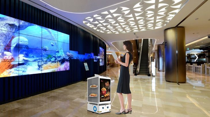 Robot de service - CSJBOT - 50kg - Livraison intelligente et retour de plat_1