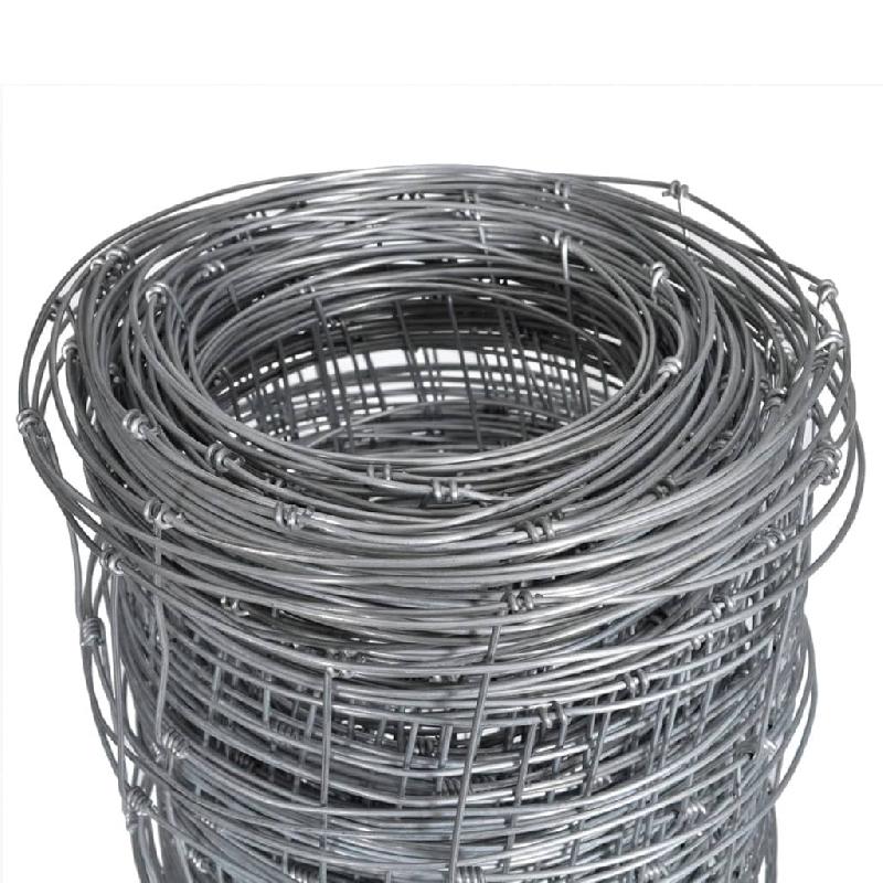 Vidaxl clôture de jardin acier galvanisé 50x1 m argenté 149499_1