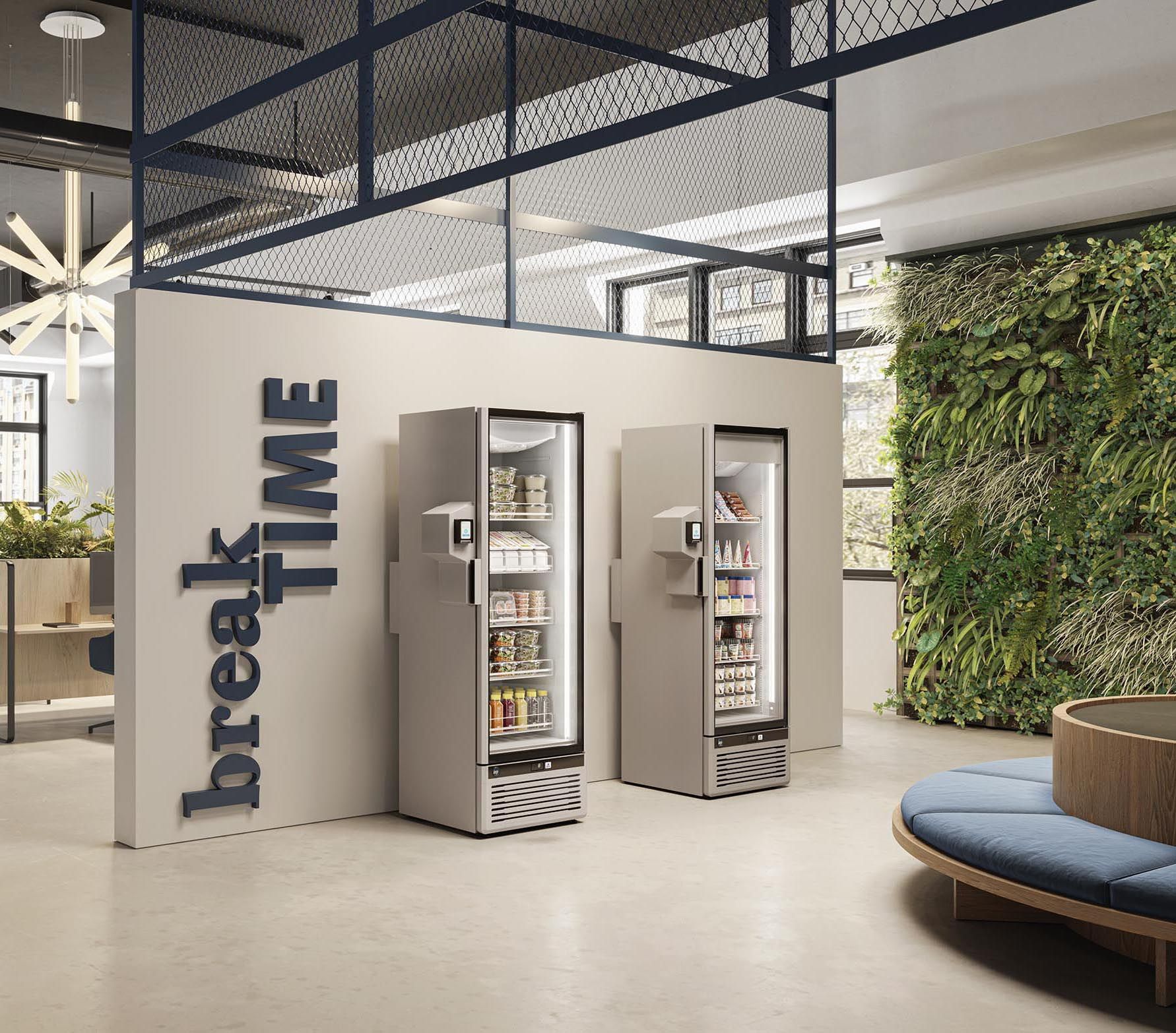 Frigo connecté wooki smart- distributeur de glace nouvelle génération_1