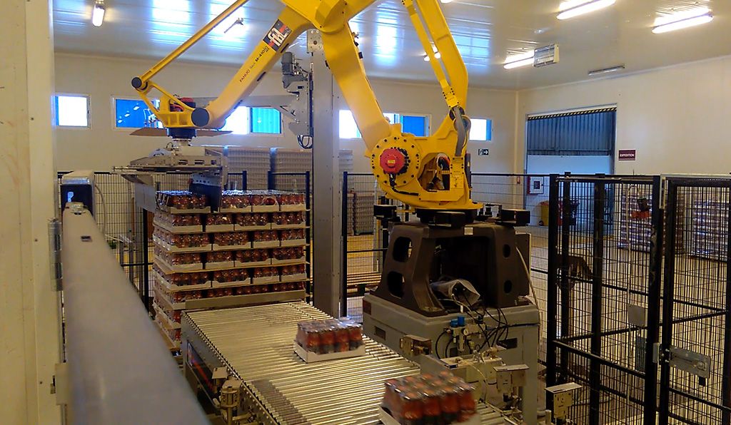 Palettiseur à robot avec pince - FL-PAL F.B.L. Food machinery_1