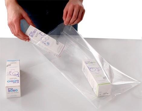 Sac plastique plat - PEBD - 2 épaisseurs - Résistant et économique_1