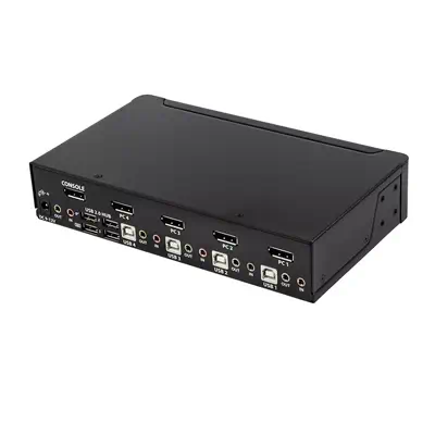Switch KVM DisplayPort à  4 Ports - 4K60Hz - àÉcran Unique - Switch KVM USB UHD DP 1.2 à  2 Ports avec_1