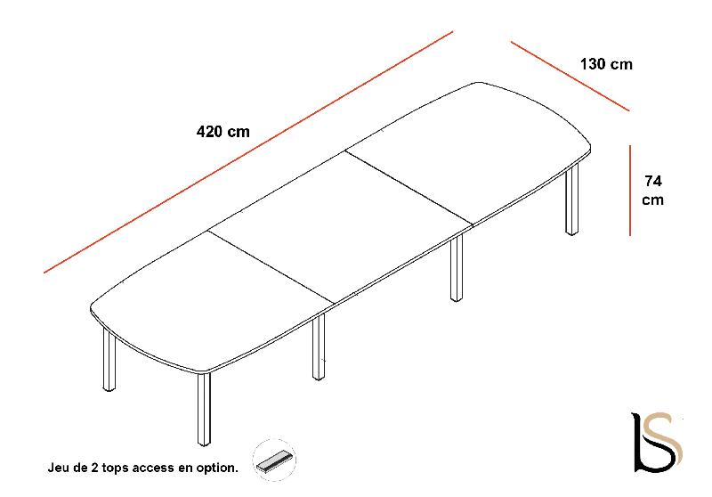 Table de réunion Yan C - MDD - Non, Chêne Canadien, Anthracite, 420_1