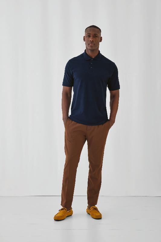 Polo homme Heavymill - Réf : CGHEA - 100% coton peigné - Marque B&C - 230 g/m²_1