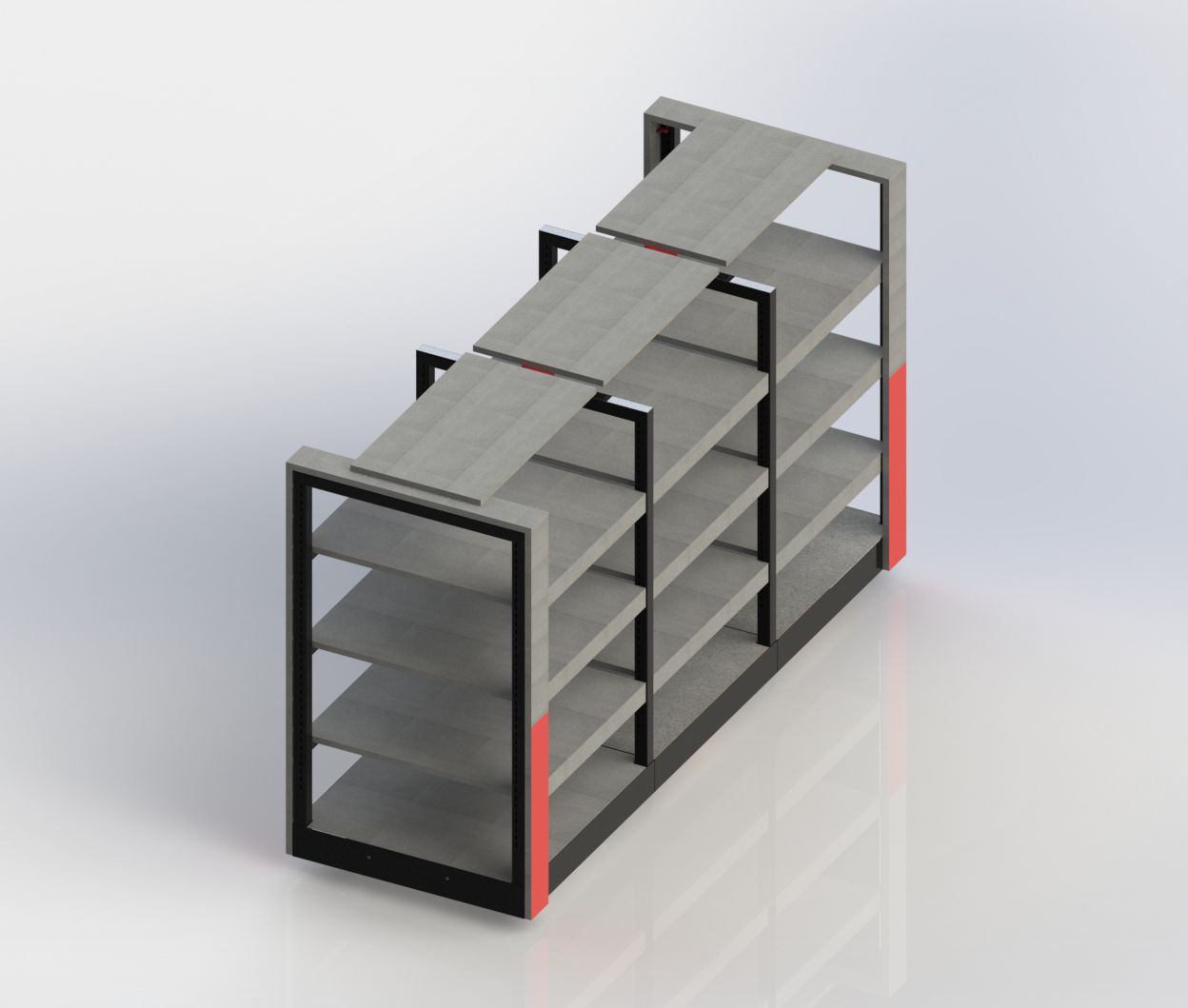 Rayonnage de magasin, éléments de mise en avant des produits - PLV_1