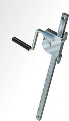 Treuil en acier inoxydable avec engrenage autobloquant