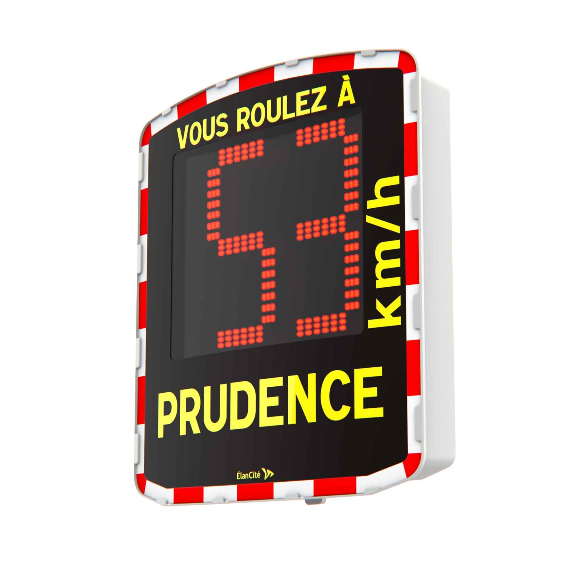 Radar pédagogique EVOLIS Mobility - 3 rangées de LEDs, antenne Doppler longue portée, alimentation flexible_1